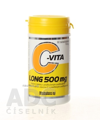 Vitabalans Oy Vitabalans C-VITA long 500 mg tbl 1x90 ks