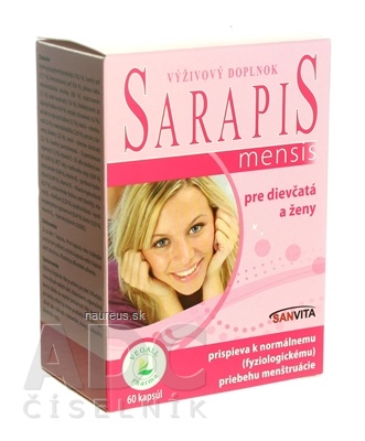 Sanamed GmbH SARAPIS MENSIS cps (2x30 ks ranné a večerné) 1x60 ks