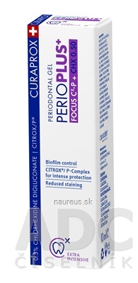 CURAPROX Perio Plus Focus CHX 0,50 % zubný gél 1x10 ml