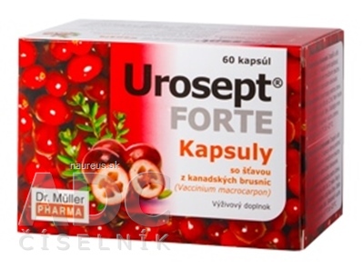 Dr. Müller Pharma s.r.o. Dr. Müller UROSEPT FORTE kapsuly cps 1x60 ks