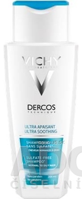 VICHY Laboratoires VICHY DERCOS ULTRA SOOTHING Sensitive gras šampón na mastné vlasy (M9070100) 1x200 ml 200 ml