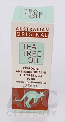 PHARMA ZDRAVÍ s.r.o. AUSTRALIAN ORIGINAL TEA TREE OIL 100% 1x10 ml 10ml
