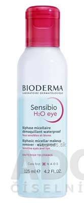 LABORATOIRE BIODERMA BIODERMA Sensibio H2O eye micelárny odličovač 1x125 ml