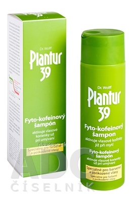 Dr. Wolff Plantur 39 Fyto-kofeinový šampón pre farbené vlasy 1x250 ml 250 ml
