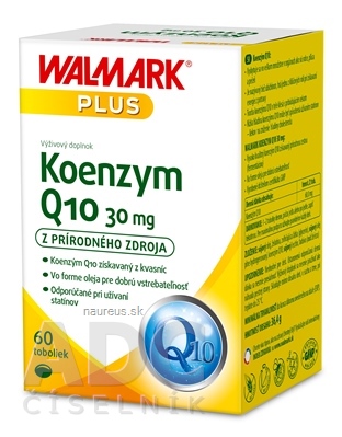 WALMARK, a.s. WALMARK KOENZÝM Q10 30 mg cps 1x60 ks 60 ks