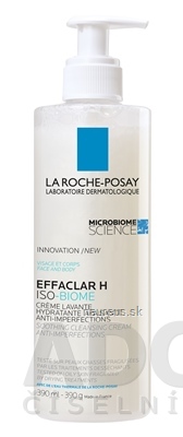 La Roche Posay LA ROCHE-POSAY EFFACLAR H ISO-BIOME krém proti nedokonalostiam pleti, s pumpičkou 1x390 ml