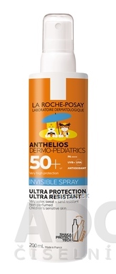 La Roche Posay LA ROCHE-POSAY ANTHELIOS SHAKA SPRAY SPF50+ sprej na opaľovanie pre deti 1x200 ml 200ml