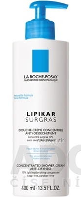 La Roche Posay LA ROCHE-POSAY LIPIKAR SURGRAS sprchový gél (0017168683) 1x400 ml 400 ml