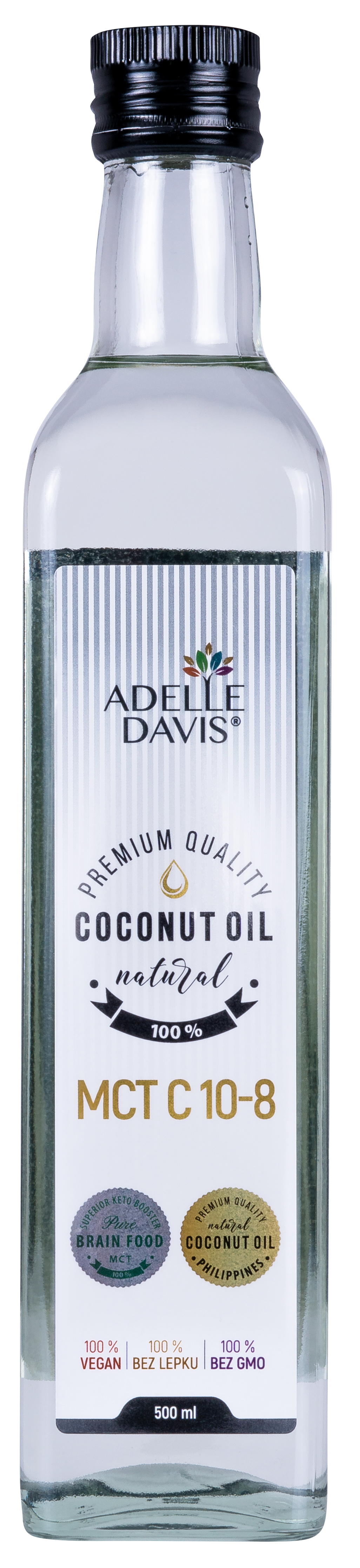 Adelle Davis Adelle Davis - MCT olej C10-8, 500 ml 500ml