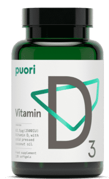 D3 - vysoko koncentrovaný vitamín d (2500iu) 120 kapsúl