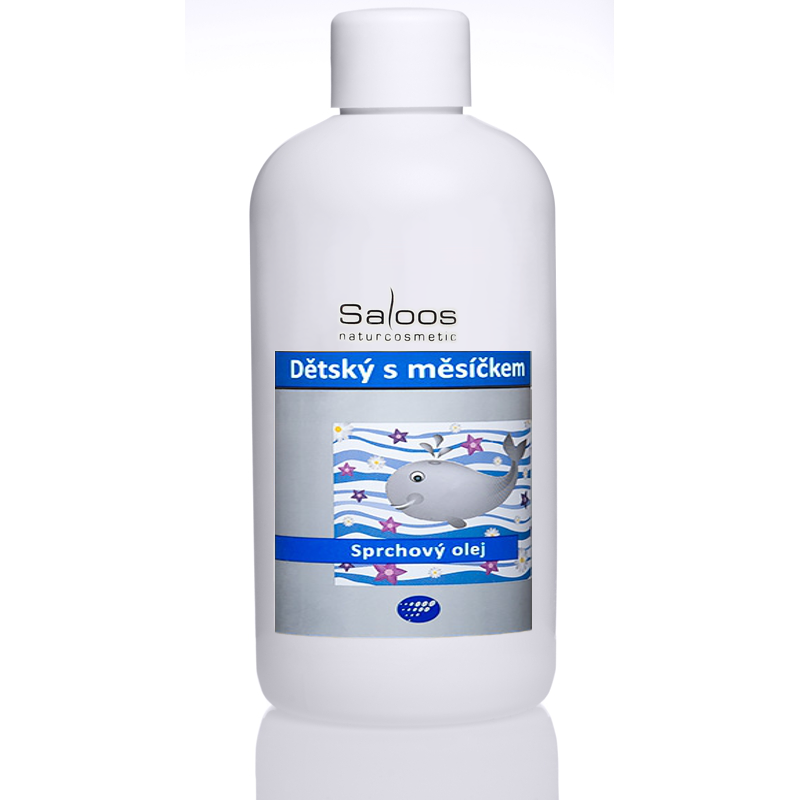 Saloos Detský sprchový olej s nechtíkovým extraktom 250 250 ml