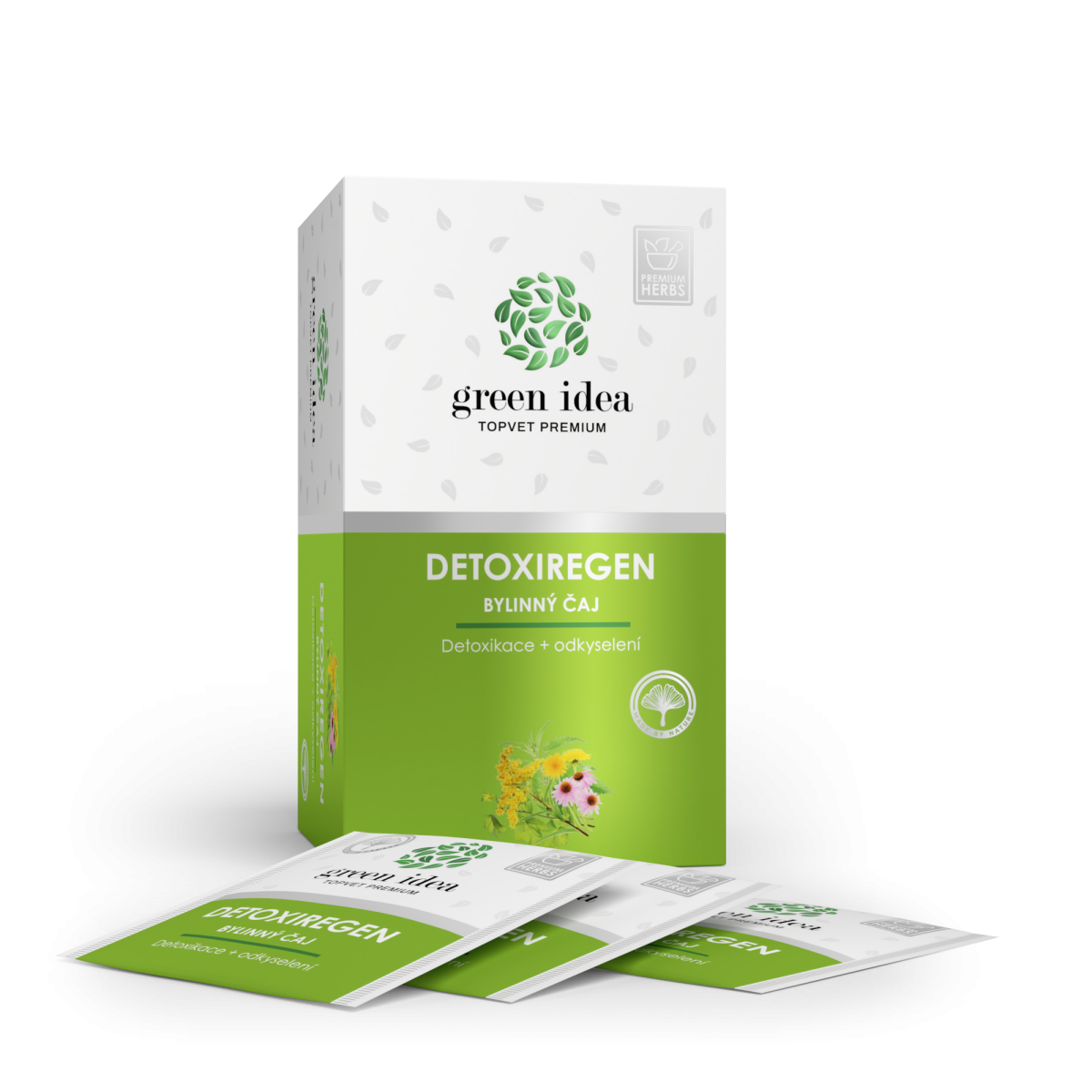 GREEN IDEA Detoxiregén - bylinný čaj
