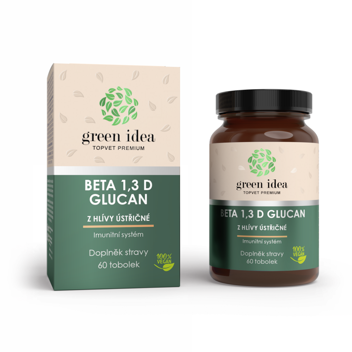 Beta 1,3 D glucan bylinný extrakt