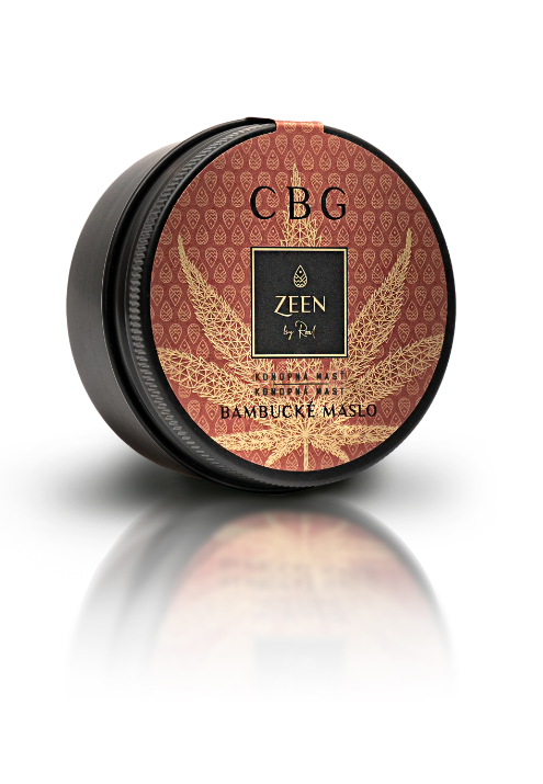 Zeen by Roal CBG Konopná masť s bambuckým maslom, 180 mg 80ml