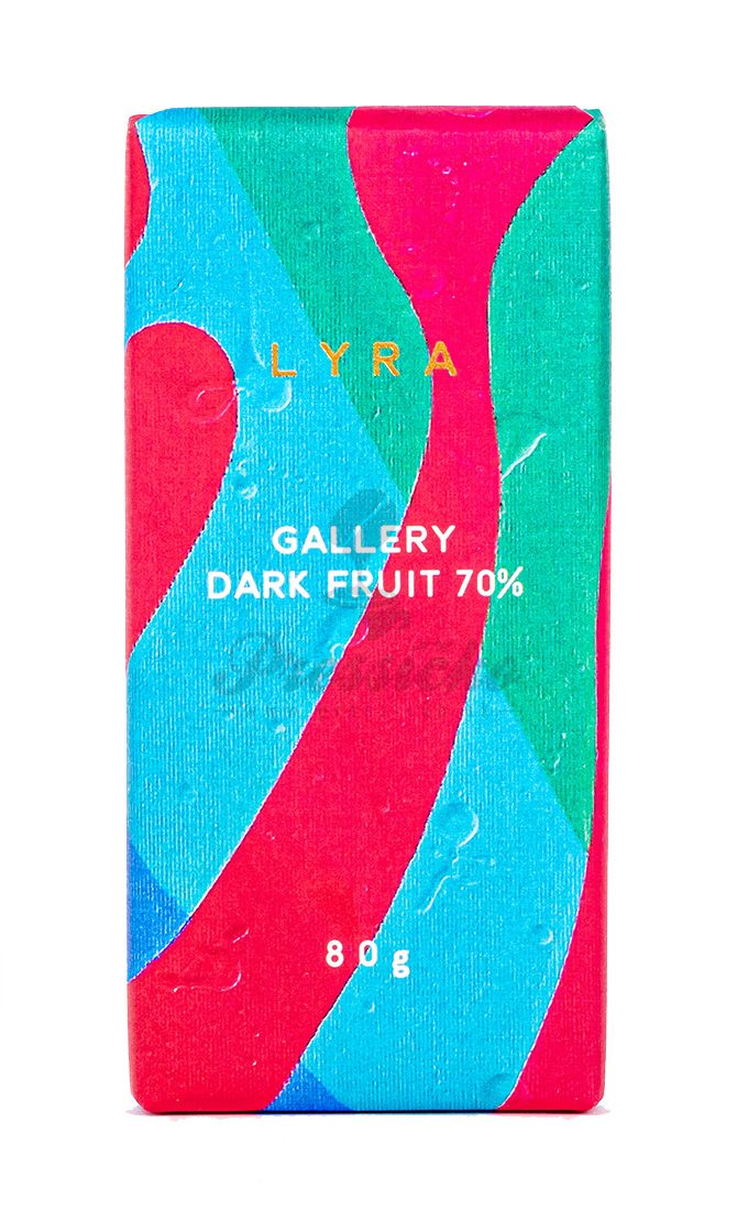 COKOLADA Lyra Gallery horká Fruit 80g