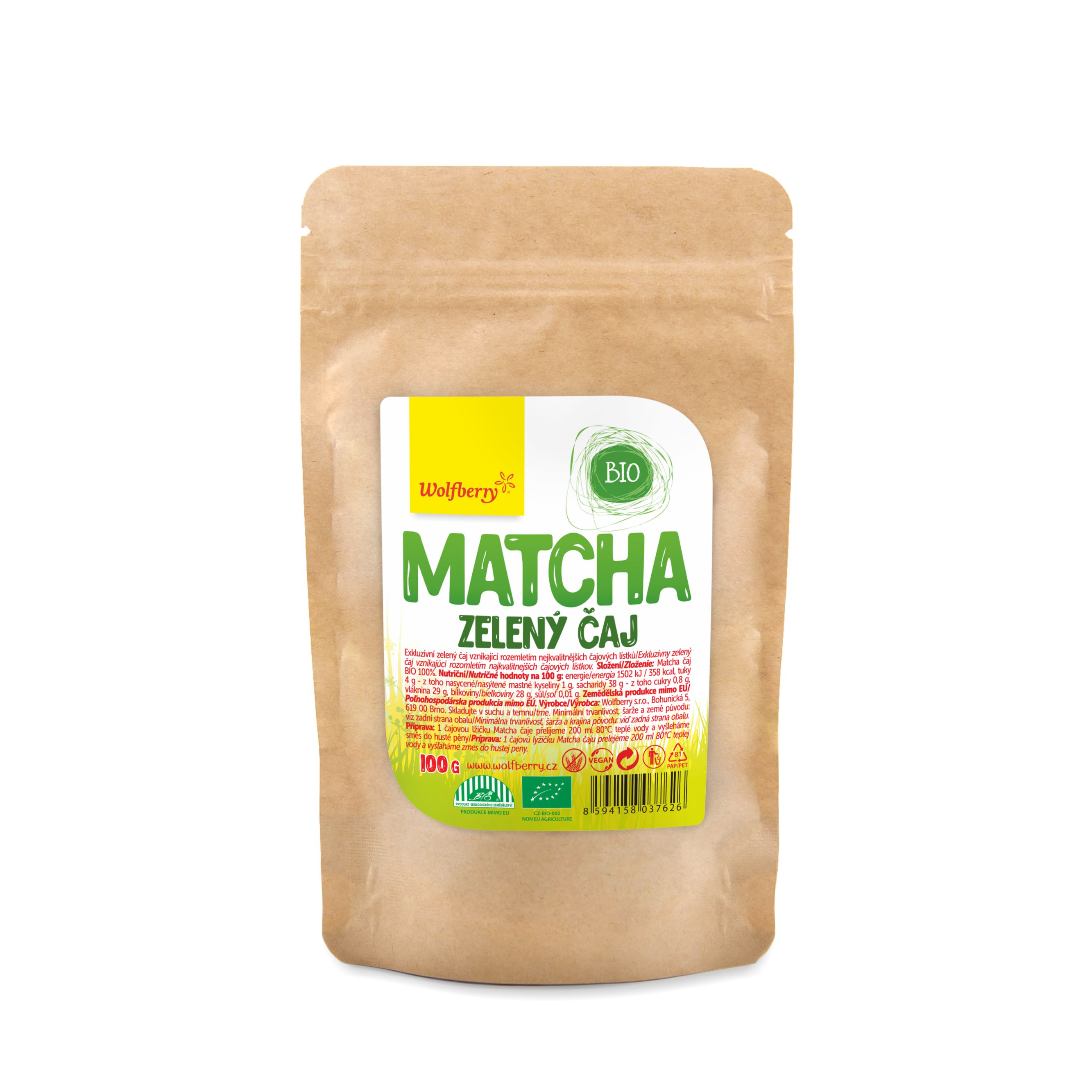 Matcha tea BIO 100 g Wolfberry *