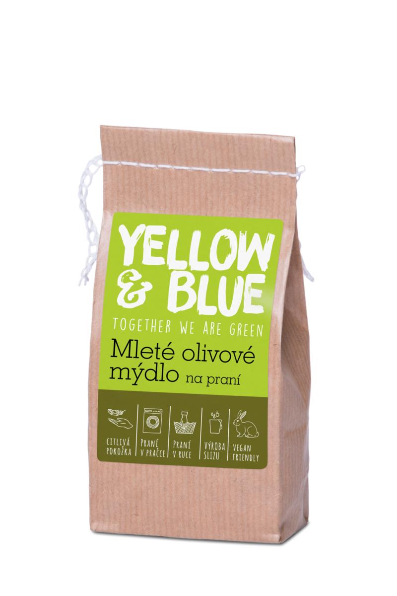 Yellow & Blue Mleté olivové mydlo na pranie 200 g (zip vrecko) 200 g