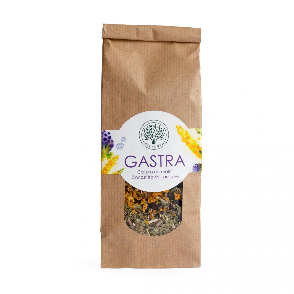 Bilegria GASTRA - sypaná bylinná čajová zmes na podporu normálneho trávenia, 50 g 50 g