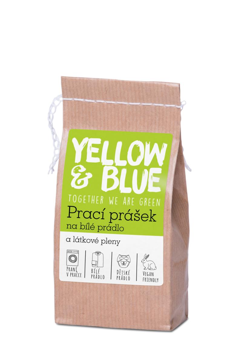 Yellow & Blue Prací prášok na bielu bielizeň a plienky (pap. vrecko 250 g) 250 g