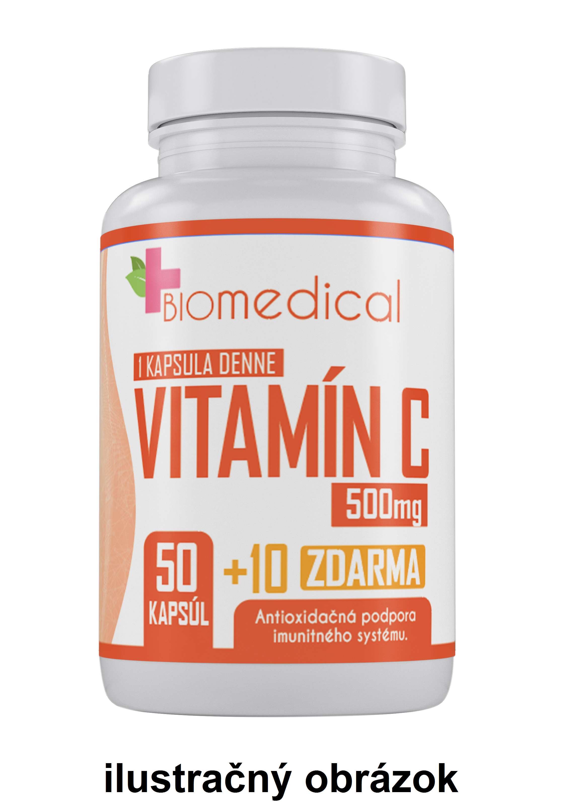 Vitamín C 500 mg 100 kps