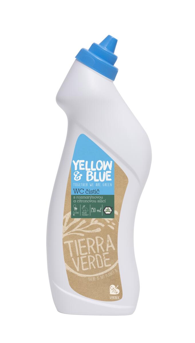 Yellow & Blue WC čistič rozmarín a citrón (fľaša 750 ml) 750ml